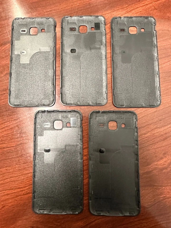 Lote de 10 cubiertas traseras negras Samsung Galaxy J5 J500 Foto 1 de 3