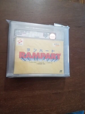 1991 Konami Famicom JAPAN Rampart VGA Graded 80+ NM BLOW OUT!!! - Image 1 of 2