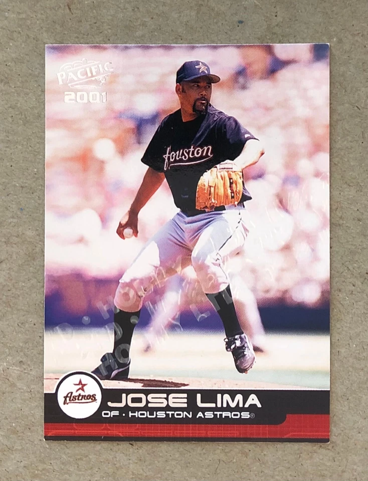 2001 Pacific - Hobby LTD - Jose Lima - #189 - Houston Astros - NrMt - Image 1 of 4