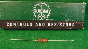 RESISTENCIA DE ALAMBRE DE CERÁMICA CLARO .25 OHM 3 VATIOS DE LOTE ANTIGUO - Imagen 1 de 1