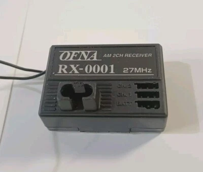 Receptor de radiocontrol Ofna Rx-0001 Am 2 canales 27 MHz control remoto camión/coche receptor.    Foto 1 de 4