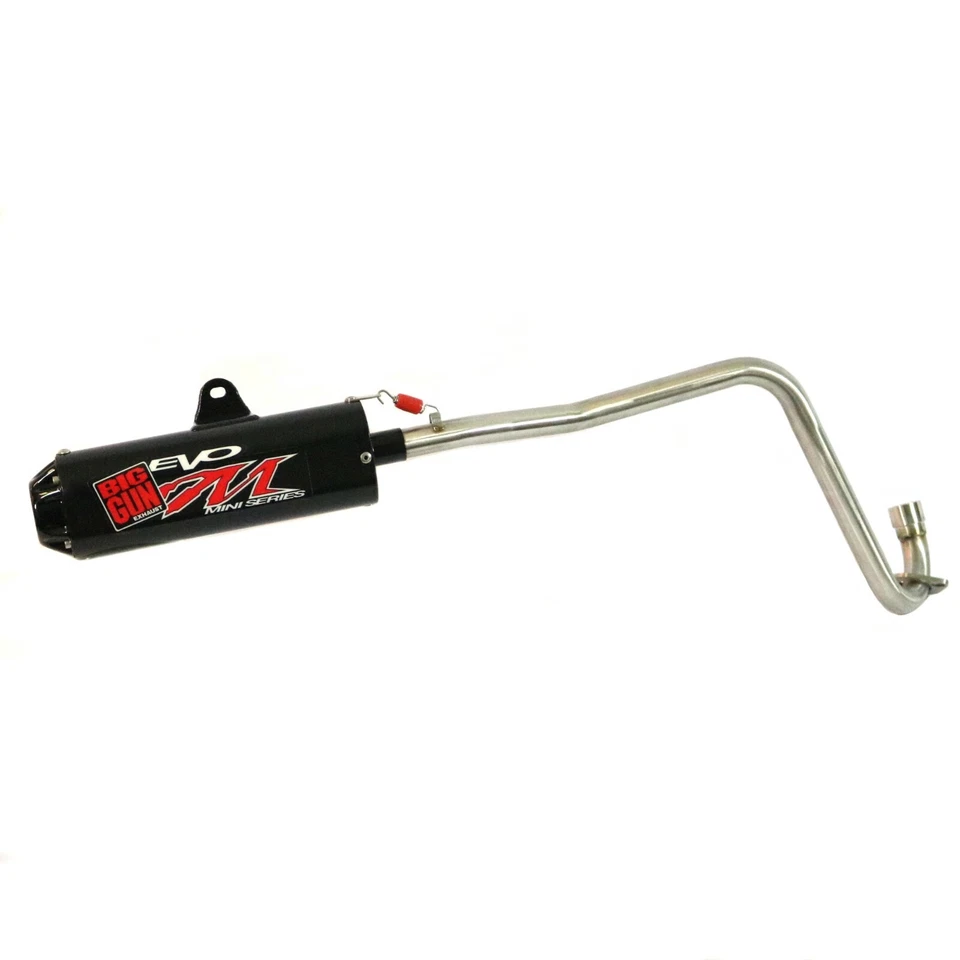 Big Gun Exhaust 雅马哈 TTR 110E (08-25) EVO M 全系统 * 黑出版 * — 第 1/1 张图片