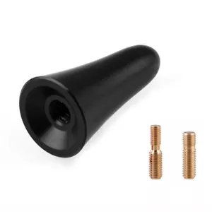 Black Short Antenna/Aerial Only Stubby Bee Sting for VF Holden Satnav Model - Picture 1 of 8