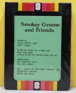 Smokey Greene and Friends - Sealed 8-Track Catridge HTF Bluegrass Folk Al Hawkes - Picture 1 of 6