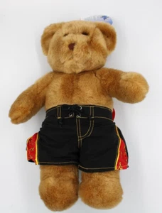 Build A Bear Teddy Bear With Summer Swim Trunks Plush Stuffed Animal NWT - Picture 1 of 10