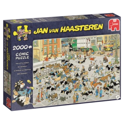 Jumbo 19078 Jan van Haasteren Der Viehmarkt 2000 Teile Puzzle