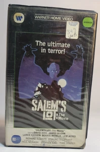 Salems Lot The Movie Warner Home Video Betamax 1979 Beta Tape Clamshell Horror - Picture 1 of 12
