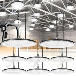 8X 500W UFO LED iluminación de nave foco de nave lámpara de nave lámpara Highbay DHL - Imagen 1 de 10