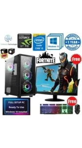 Gaming PC Bundle Perfect For Entry To PC Gaming Monitor Included Get For Xmas - Picture 1 of 1