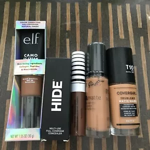 SET Dark Tone Hide Concealer e.l.f. Camo CC Cream Covergirl Concealer Foundation - Bild 1 von 15