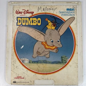 Dumbo Walt Disney VideoDisc Movie - Picture 1 of 2