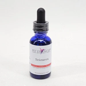 Pet Essences SEIZURES 1 fl oz Natural Pet Health Liquid Drops Best By 2029 - Picture 1 of 12