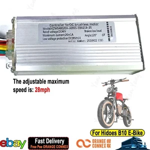 For Hidoes B10 Electric Bike Controller, The maximum adjustable speed is: 28mph - Picture 1 of 7