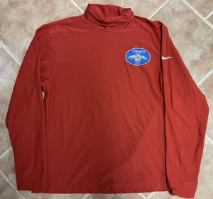 Vintage Nike Authentic 2006 Torino Olympics Turtleneck Thermal Shirt Mens L EUC - Picture 1 of 8
