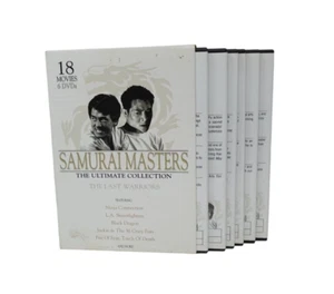 Samurai Masters The Ultimate Collection 18 Movies 6 DVDs - Picture 1 of 5