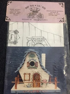 Birdhouse Cottage Tole Painting Pattern Debbie Mitchell Vintage Home Sweet Home - Picture 1 of 6
