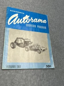 Februar 1969 Sacramento Autorama Souvenirprogramm - Bild 1 von 6