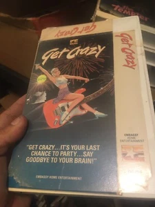 Get Crazy Rare VHS Embassy - Picture 1 of 1