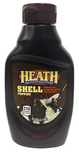 Heath Shell Chocolate Flavored with Toffee Bits Ice Cream Topping 7 oz - Picture 1 of 1