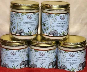Bath & Body works candles single wick lot ×5 NEW*** Warm Ocean Breeze - Picture 1 of 1