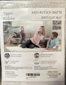 Teppich Wölkchen Teppich-Unterlage rutschfest Anti-Rutsch-Matte, Gleitschutz,... - Bild 1 von 2