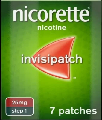 Nicorette Invisipatch Parches Transparentes 100% Original Paso 1, Paso 2, Paso 3 - Imagen 1 de 4