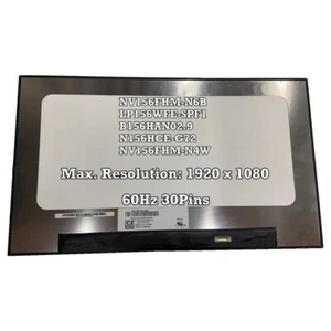 NV156FHM-N6B LP156WFE-SPF1 B156HAN02.9 N156HCE-G72 NV156FHM-N4W New LCD Screen - Picture 1 of 2