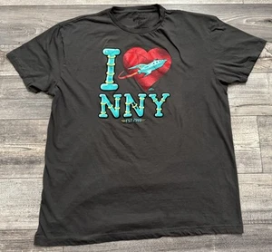 Futurama Shirt Mens XL I Love NNY New New York 2020 Geekfuel Gray Fox Cartoon - Bild 1 von 7