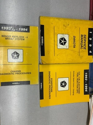 Manuale Di Riparazione Per Officina OEM Dodge Dakota 1994 - Immagine 1 di 3