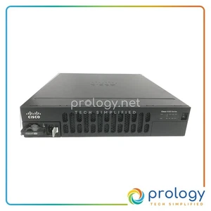 Cisco ISR4351-V/K9 ISR4351 Voicemail PVDM4, UC, vCUE 10.1.0, CME12, 24x GE POE+ - Bild 1 von 7
