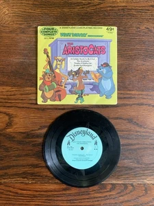1972 WALT DISNEY ARISTOCATS Original Vinyl 33 1/3 Disneyland Records GC - Imagen 1 de 7