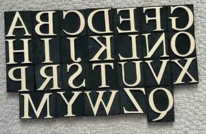 Set Schaumstoff Schablone ALPHABET Schablone Buchstaben Block Buchstaben - Bild 1 von 3