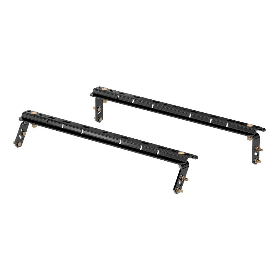 Curt 16150 Heavy Duty Fifth Wheel Rails w/ Universal Brackets and Hardware Foto 1 de 4