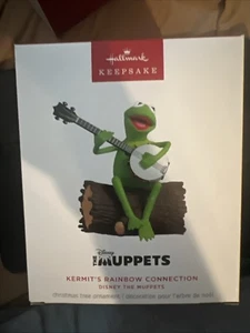 Hallmark Magic Ornament Muppets™ Animated Kermit the Frog Rainbow Connection NEU - Bild 1 von 3