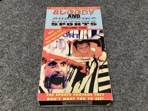 Bloody and Shocking Sports - Volume 1 (VHS; 1998) RARE Sealed OOP - Foto 1 di 4