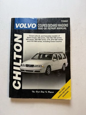 Volvo 240 740 760 780 850 1990-1998 Shop Service Repair Manual Wiring Diagrams - Image 1 of 4
