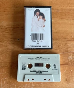 Barbara Streisand Guilty Cassette Tape - Imagen 1 de 2
