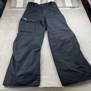The North Face Pants Mens Small Black Cargo Zip Pocket Hyvent Lined Ski - Picture 1 of 15