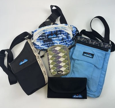 Kavu Slurp Bag Funster Wristlet Big Spender Wallet Spectator Waist Garibaldi Go - Image 1 of 4