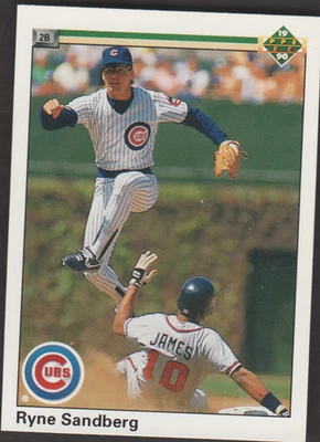 1990 UPPER DECK RYNE SANDBERG #324 - Imagem 1 de 2