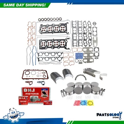 DNJ EK4143C Engine Rebuild Kit For 98-02 Lincoln Continental 4.6L V8 DOHC 32v - Image 1 of 4