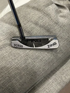 Ping Redwood Zing 303ss Black Dot RH Putter 34" Steel Shaft Great - Picture 1 of 4