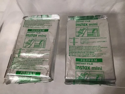 Fujifilm instax mini instant film , 20 sheets, New in sealed pouches, expired - Image 1 of 3