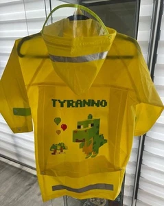 Kids Raincoat Poncho Yellow Kid’s Size Medium - Picture 1 of 6
