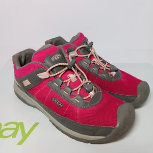 Keen Targhee Sport Vent Hiking Shoes Girls Sz 6 Pink Peacock 1024739 - Picture 1 of 11