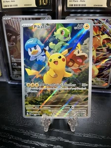 Pikachu 027 Sv: Scarlet & Violet Promo Cards Holo - Picture 1 of 2
