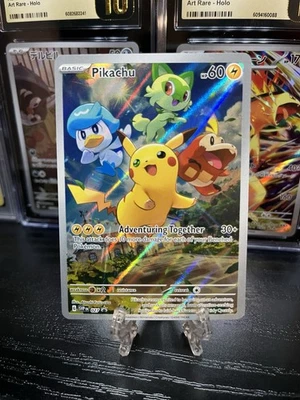Pikachu 027 Sv: Scarlet & Violet Promo Cards Holo - Image 1 of 2