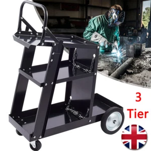 Welding Cart Plasma Cutter Welder MIG ARC TIG Storage Tanks Gas Bottle Trolley - Picture 1 of 9