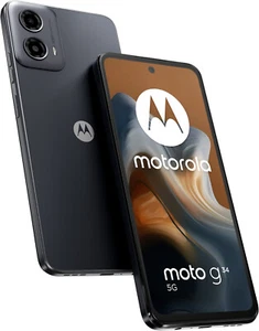 Motorola Moto G34 5G 🔷 Dual SIM 128GB 4GB 50MP NFC eSIM 5000mAh antracoal czarny - Zdjęcie 1 z 14