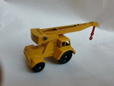 Diecast Matchbox Series 1960's N.11 JUMBO CRANE nice original conditions 1:72 sc - Immagine 1 di 4